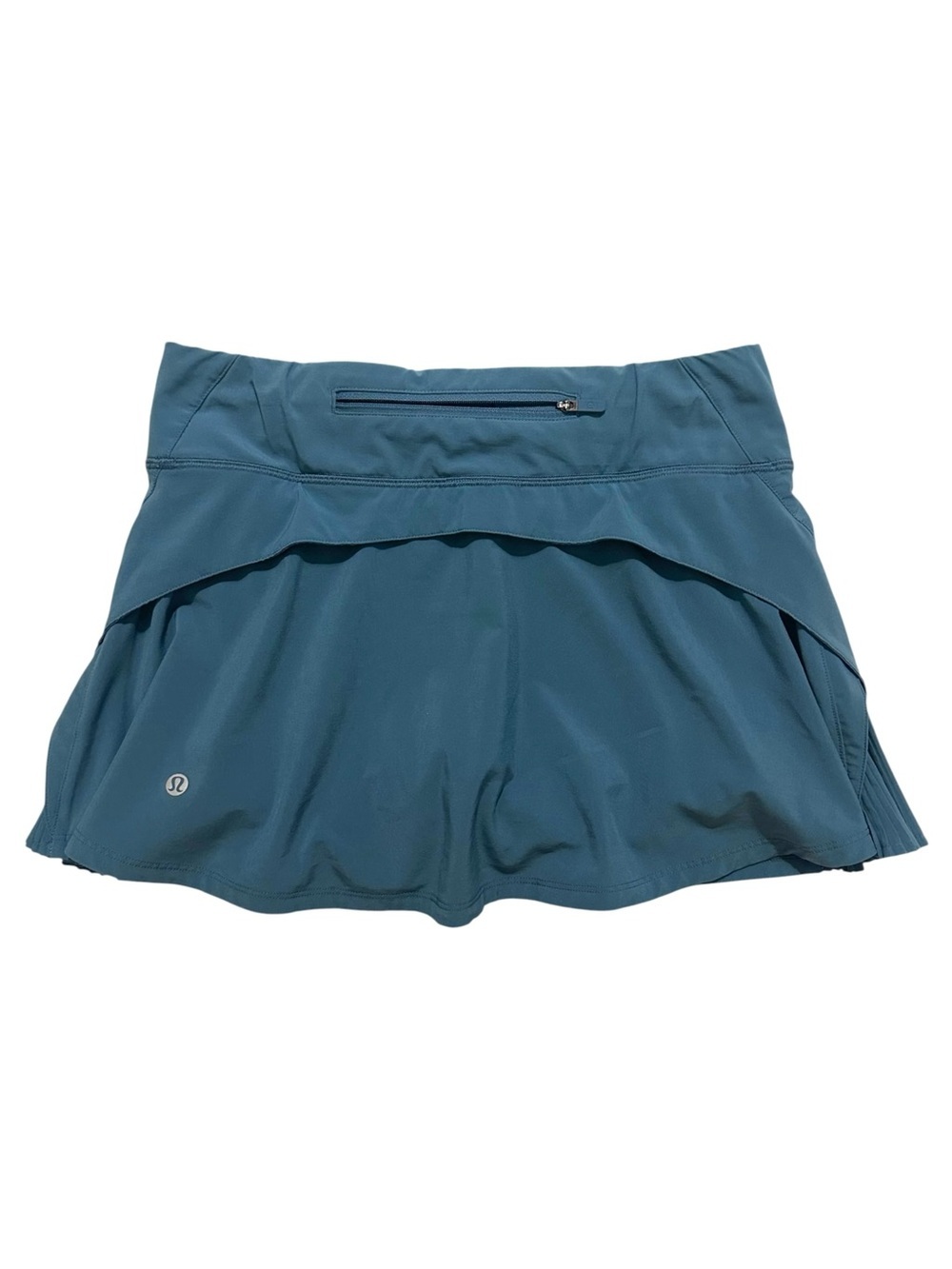 Lululemon Play Off The Pleats Skirt *13" Persian Blue SZ 4